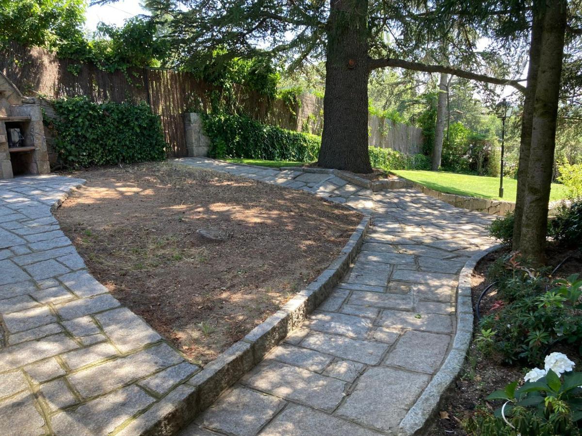 Los Cedros, Gran Chalet Con Piscina Y Apartamento En Navacerrada 빌라 외부 사진